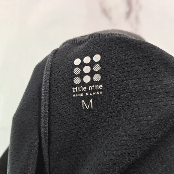 Title Nine Skirt Womens Medium Skort Green Purple Stretch Mini Shorts Lined - Picture 3 of 13